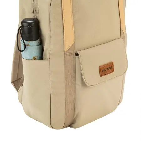 Rucsac de damă pentru laptop ROSSI - cappuccino - 8