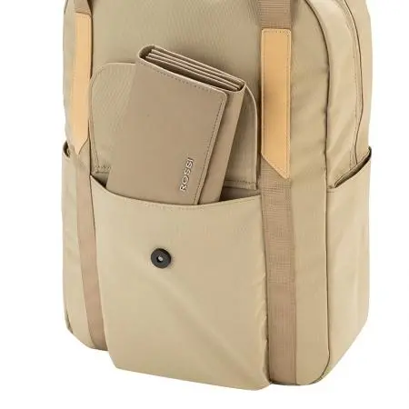 Дамска раница за лаптоп ROSSI-капучино - image 9