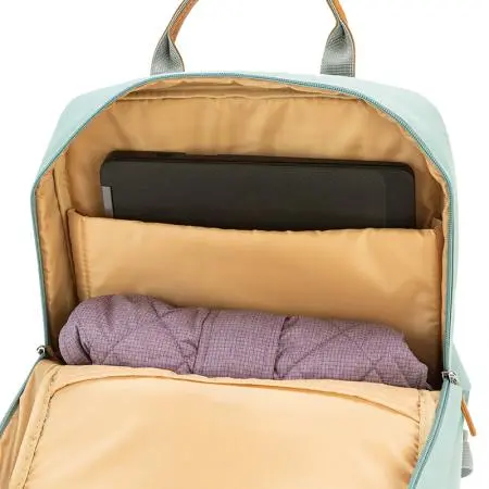 Дамска раница за лаптоп ROSSI-морско зелена - image 6