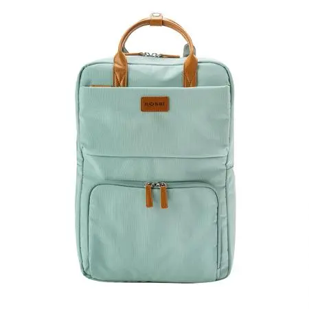 Дамска раница за лаптоп ROSSI-морско зелена