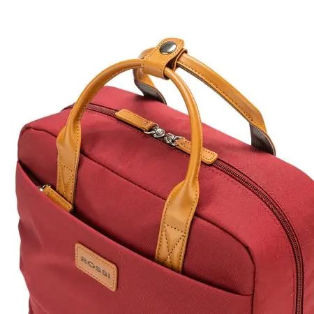 Дамска раница за лаптоп ROSSI-бордо - image 3
