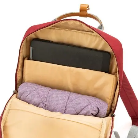 Дамска раница за лаптоп ROSSI-бордо - image 4