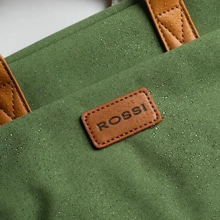 Дамска раница за лаптоп ROSSI-зелена - image 11