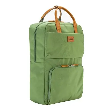 Дамска раница за лаптоп ROSSI-зелена - image 2