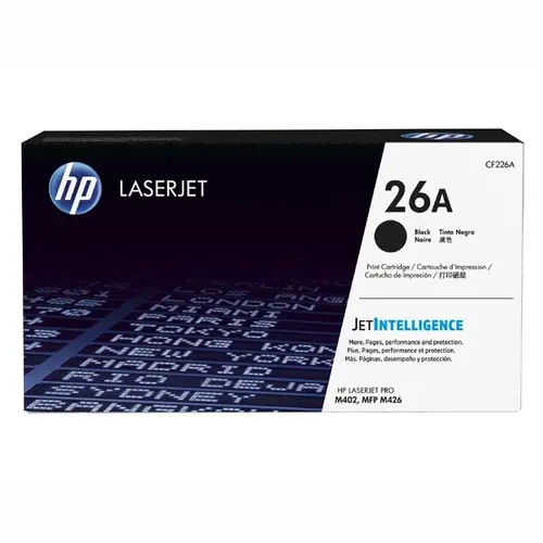 КАСЕТА ЗА HP LaserJet Pro M402/MFP M426 series - Black - /26A/ - PN CF226A