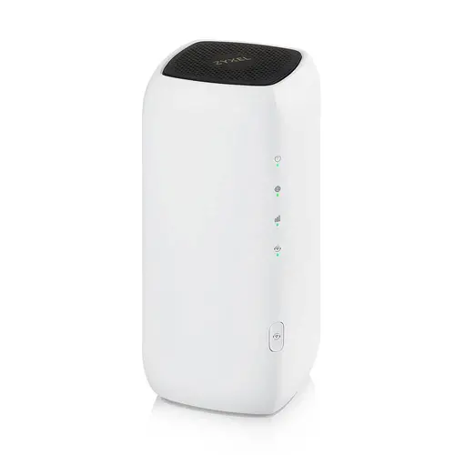 Рутер, ZyXEL FWA505, 5G NR Indoor Router, Standalone/Nebula with 1 year Nebula Pro License, AX1800 WiFi, 1 x GB LAN, EU region