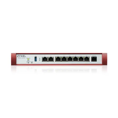 Τείχος προστασίας, ZyXEL USG FLEX 200 H, θύρες καθορίζονται από τον χρήστη με 2*2.5G & 6*1G, 1*USB, με 1 YR Entry Defense Pack - 2