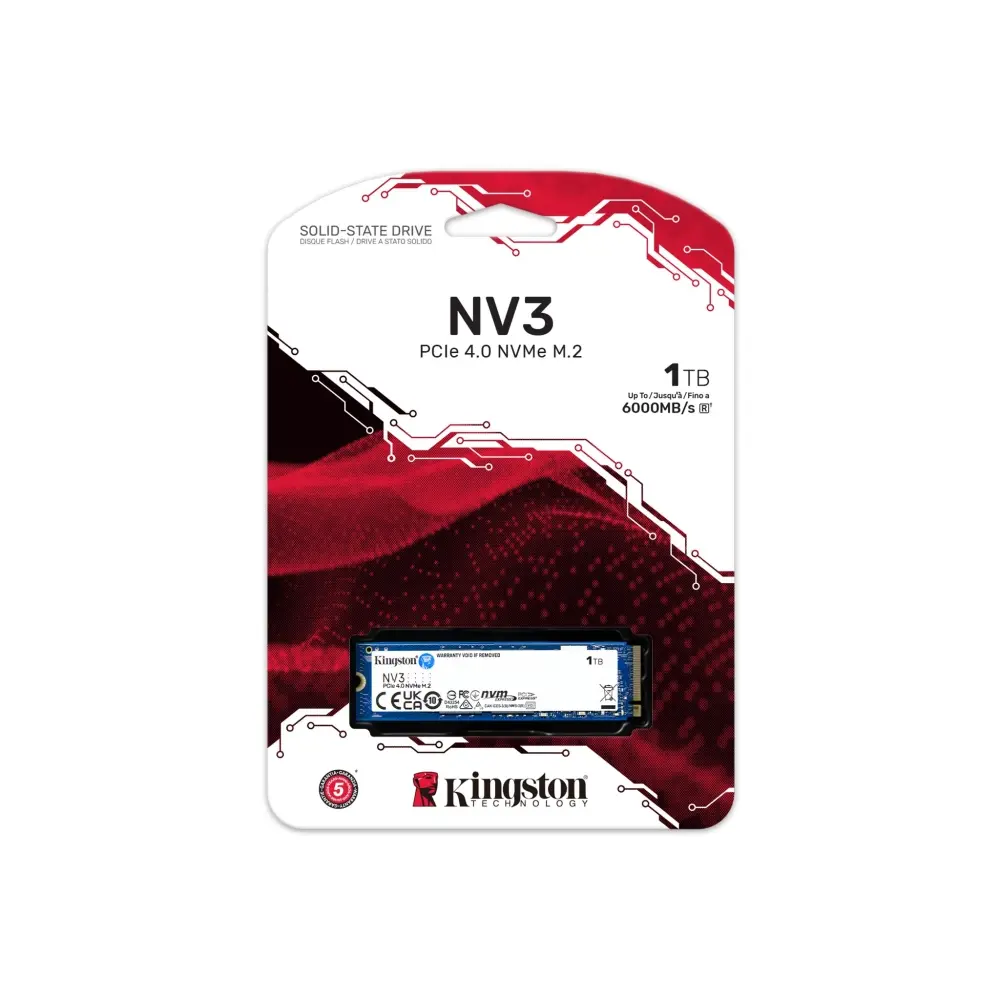 Твърд диск, Kingston NV3 1TB Gen 4 - image 2