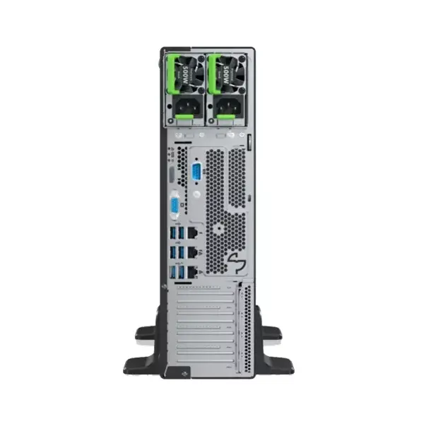 Сървър, Fujitsu PRIMERGY TX1320 M6, Intel Xeon E-2488 8C/16T 3.20 GHz, 1x32GB 2Rx8 DDR5-4800 U ECC, NO HDD, Max.8x(4x+4x)x2.5"HP, RAID 0/1/10, 2x1GB(RJ45), ErP Lot9 conf.for 8x HDDs, iRMCS6 eLCM Lic., No PCord, 2x M2 slots, TPM 2.0 V2, PSU 500W HP, FTS wide/FTS - image 3