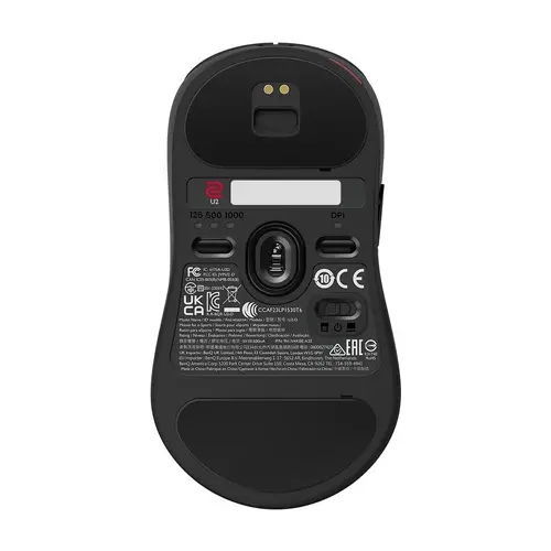 Мишка, BenQ ZOWIE U2 Wireless Mouse For Esports, Size M, 60g, up to 1000 Hz, up to 3200 DPI, Symmetrical design, Inward-curved on both sides for agility during multi-angle movement, Wireless design w/enhanced receiver, Driverless, plug and play - image 1