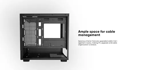 1stPlayer кутия Case mATX - MIKU Mi5 Black - image 10