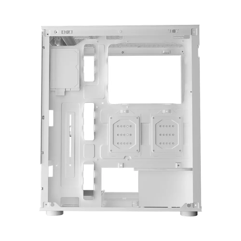 1stPlayer κουτί Case ATX - MIKU Mi7-A White - Περιλαμβάνονται αντίστροφοι ανεμιστήρες - image 3