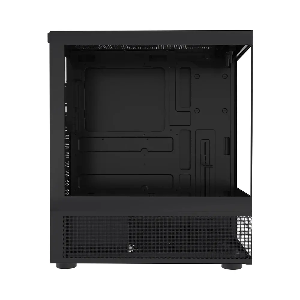1stPlayer кутия Case ATX - MIKU Mi7-A Black - Reversed fans included - image 3