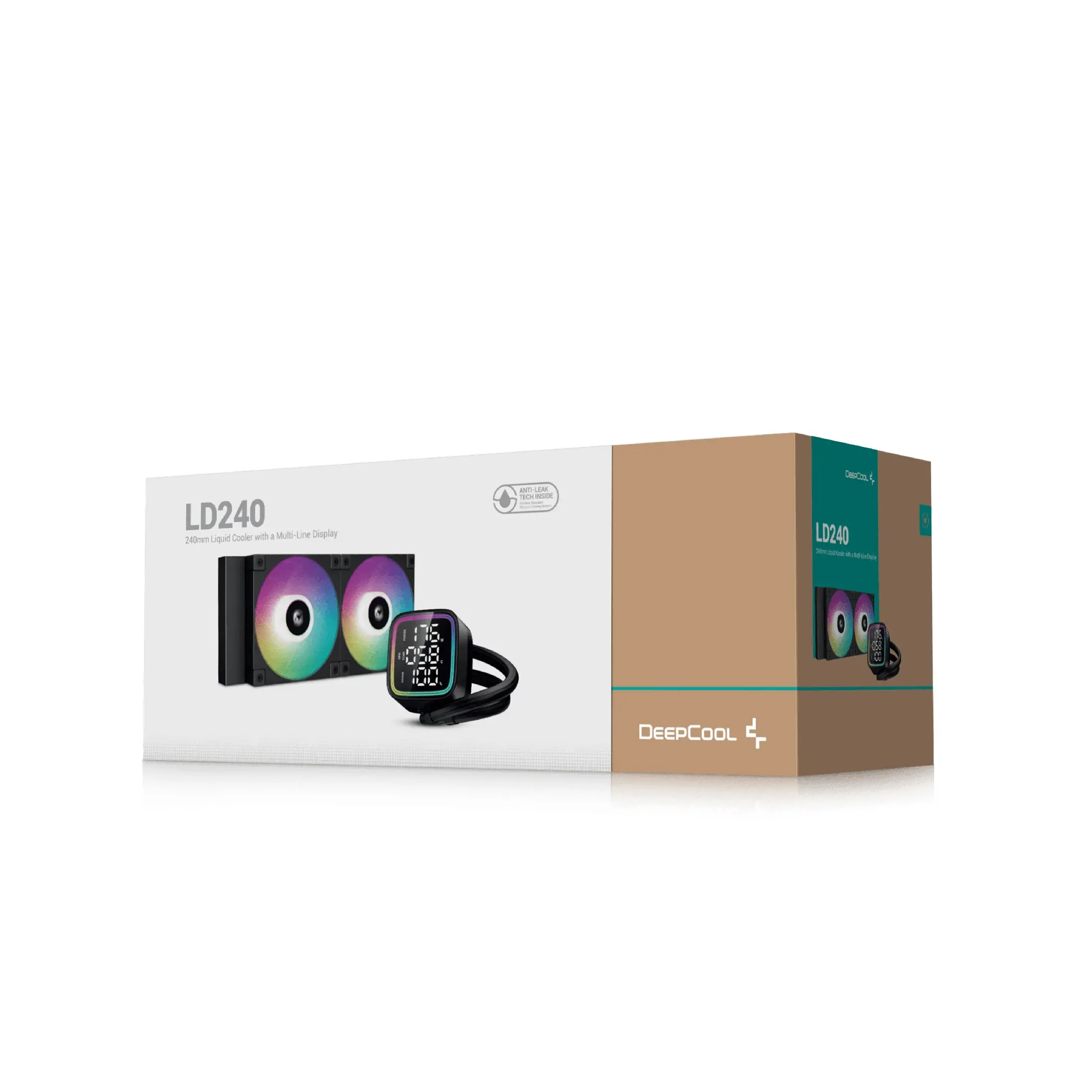 DeepCool водно охлаждане Water Cooling LD240 - LCD Screen, A-RGB - image 5