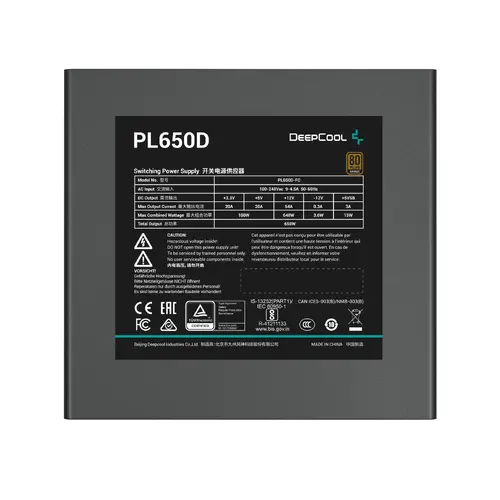 DeepCool захранване PSU ATX 3.1 650W Bronze - PL650-D - image 2