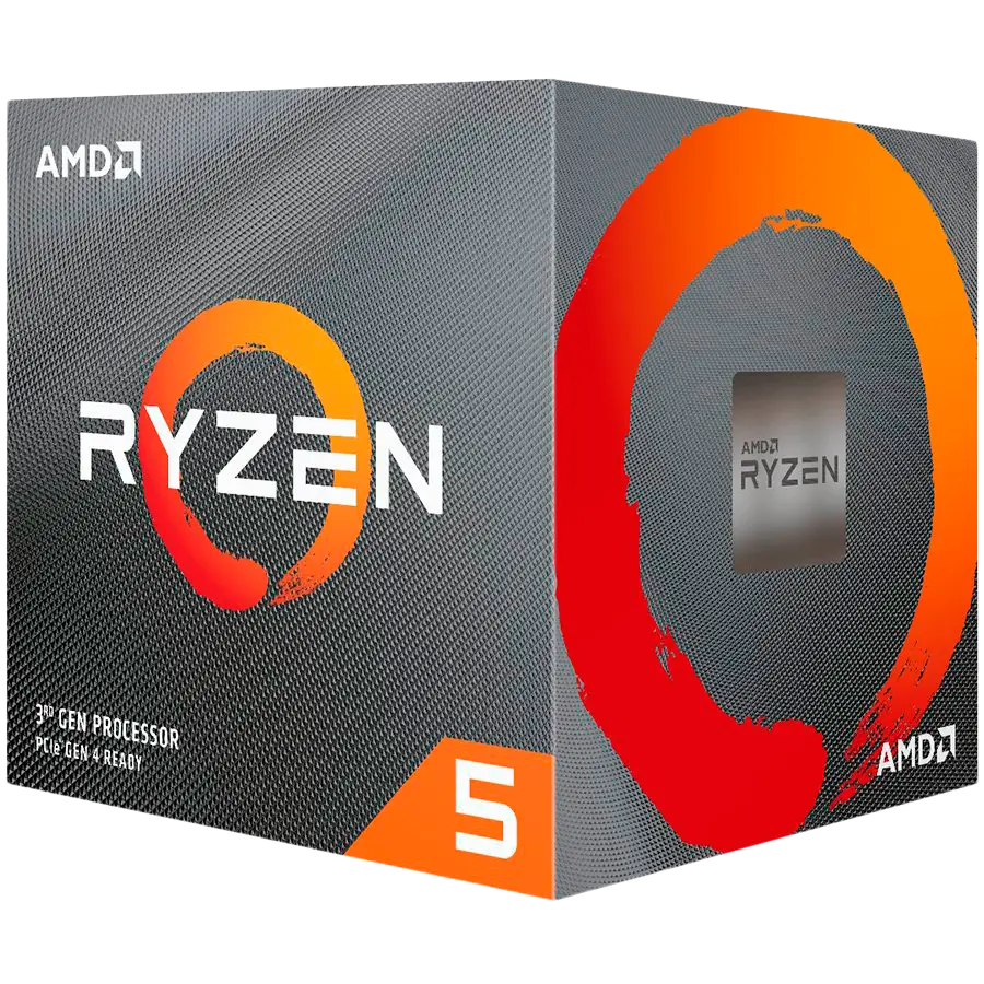 AMD CPU Desktop Ryzen 5 6C/12T 3600 (4.2GHz,36MB,65W,AM4) with Wraith Spire Cooler, box