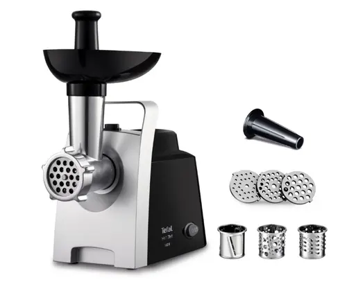 Mașină de tocat carne, Tefal NE108831 MMC HV1 7IN1 BLACK EE - 1