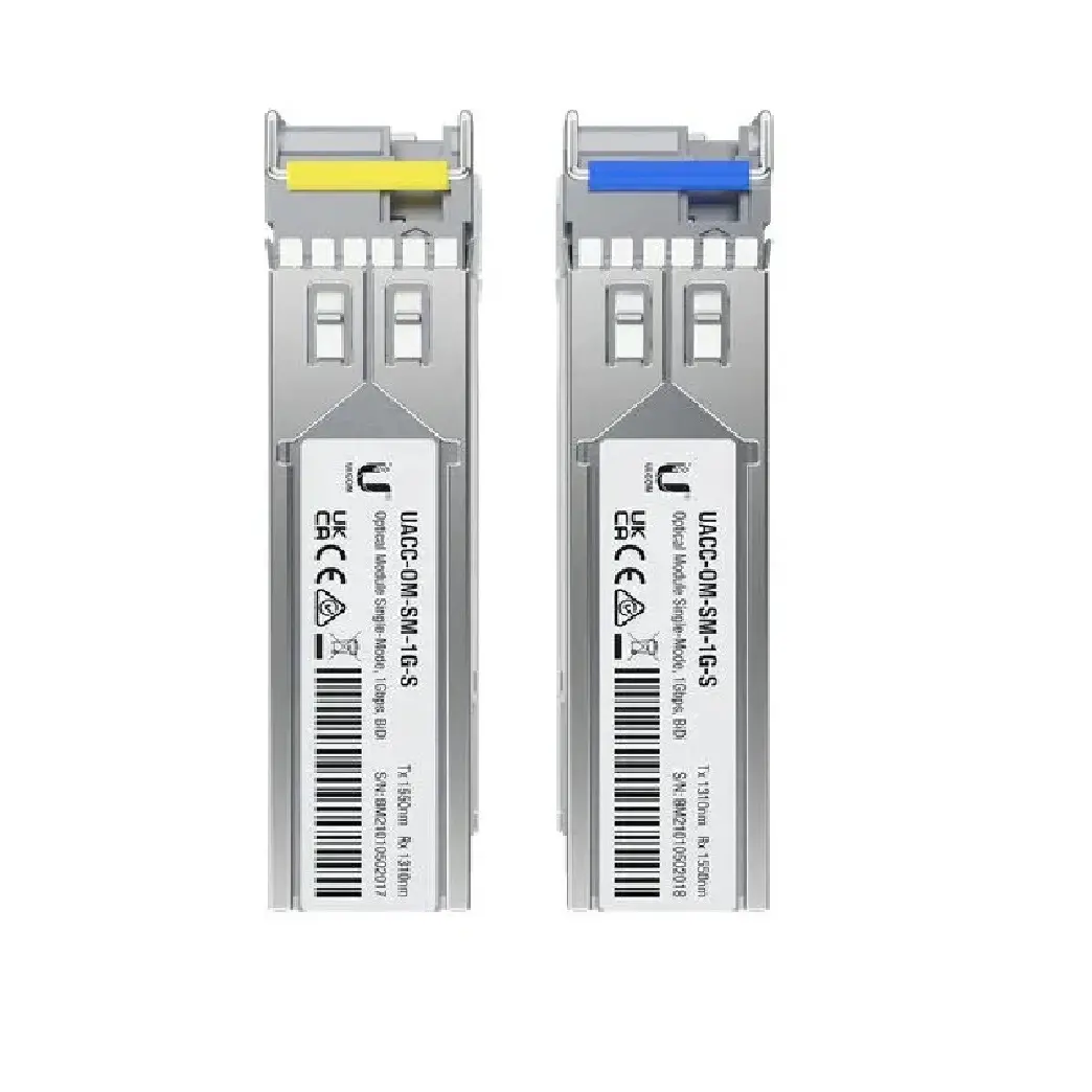 Ubiquiti UACC-OM-SM-1G-S-20 Single-mode, simplex, fiber transceiver module 1 Gbps Bidirectional Single-Mode Optical Module - image 1