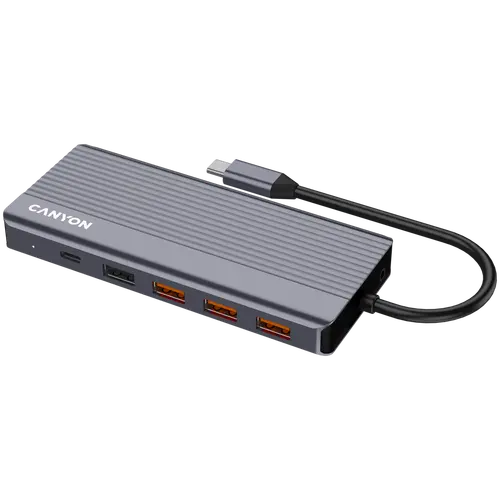 CANYON hub DS-16 13in1 4k USB-C Grey - image 2