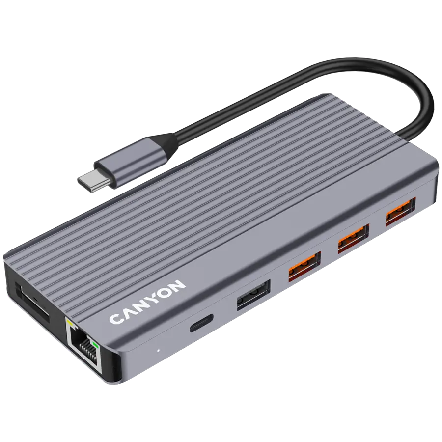 CANYON hub DS-16 13in1 4k USB-C Grey - image 4