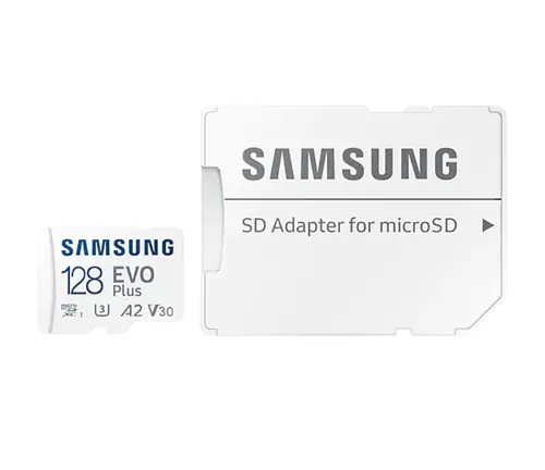 Памет, Samsung 128GB micro SD Card EVO Plus with Adapter, Class10, Transfer Speed up to 160MB/s - image 5