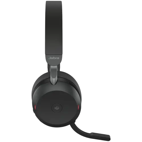 JABRA EVOLVE2 75, Link380a MS Stereo Stand Black, EVOLVE2 75 headset Black MS, Link 380 BT adapter USB-A MS, EVOLVE2 75 Deskstand USB-A,1.2m USB-C to USB-A cable, carry pouch, warranty and warning (safety leaflets) - image 2