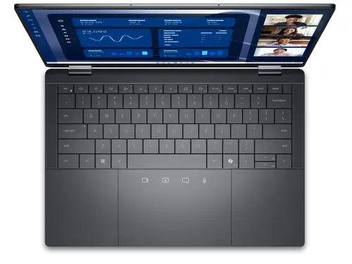 Лаптоп, Dell Latitude 9450, Intel Core Ultra 7 165U (12 MB Cache, up to 4.9 GHz), 2in1, 14" QHD+(2560x1600), IPS Touch, AS,AR, 32GB on board 7467 MT/s LPDDR5, 1TB SSD PCIe M.2, Intel Graphics, FHD IR Cam , WiFi 7, FPR, Backlit, Win 11 Pro, 3Y PS - image 3