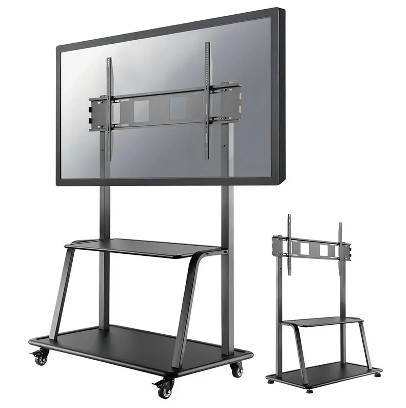 Стойка, Neomounts Mobile Flat Screen Floor Stand (stand+trolley) (height: 137-162 cm) box 1&2