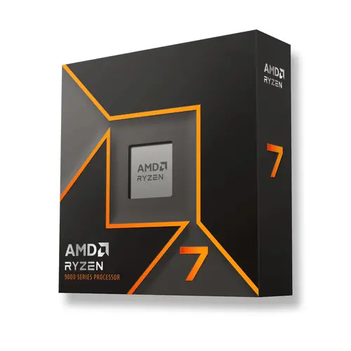 Процесор, AMD Ryzen 7 9700X 8C/16T (3.8GHz / 5.5GHz Boost, 32MB, 65W, AM5)
