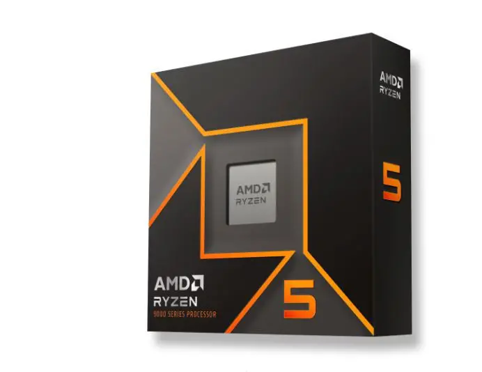 Процесор, AMD Ryzen 5 9600X 6C/12T (3.9GHz / 5.4GHz Boost, 32MB, 65W, AM5)