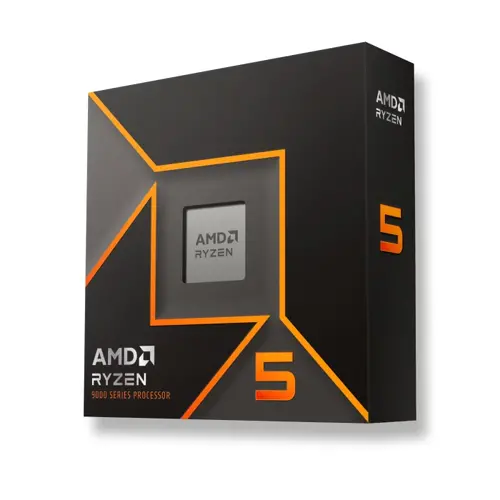 Процесор, AMD Ryzen 5 9600X 6C/12T (3.9GHz / 5.4GHz Boost, 32MB, 65W, AM5)