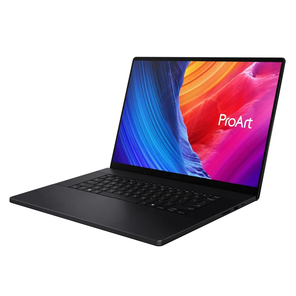 Лаптоп, Asus Studiobook,H7606WI-ME016X,AMD STRIX-12C/BGA ,16" WQUXGA (3840X2400) 16:10  OLED 16:10  Touch, DDR5 64 GB (32*2), 2TB PCIEG4, RTX 4070  8GB, WiFi 6e, Win 11 Pro, HAPTIC TOUCHPAD, Black - image 2