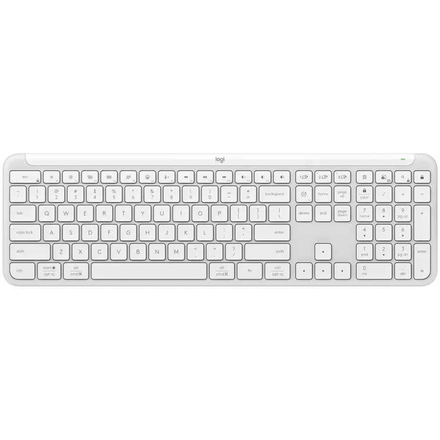 Клавиатура, Logitech K950 - USINTL Offwhite