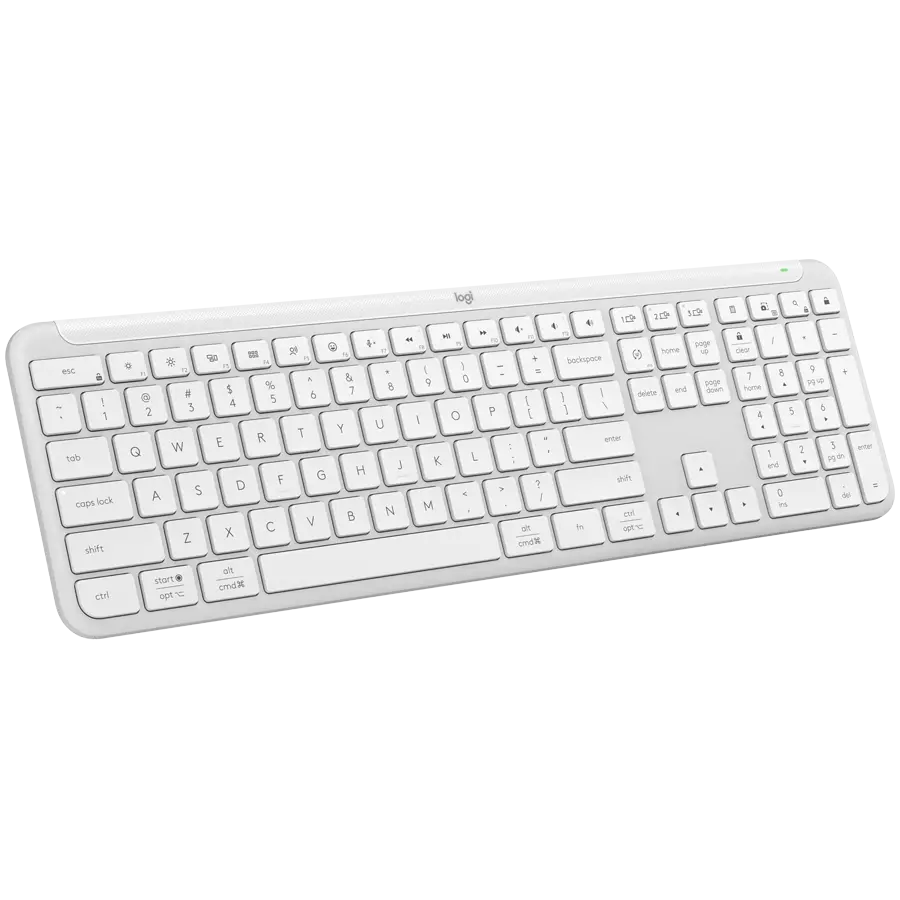 Клавиатура, Logitech K950 - USINTL Offwhite - image 2