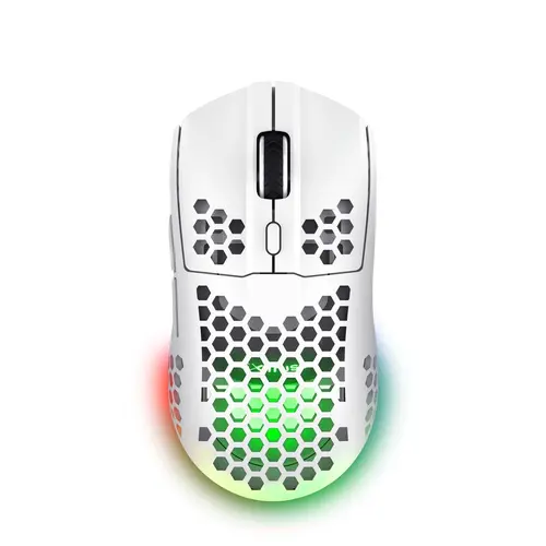 Мишка, TRUST GXT929W  Helox Wireless Lightweight Mouse White - image 2