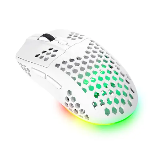 Мишка, TRUST GXT929W  Helox Wireless Lightweight Mouse White