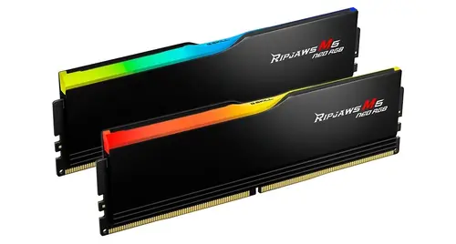 Памет G.SKILL Ripjaws M5 Neo RGB Black 32GB(2x16GB) DDR5-6000 - image 1