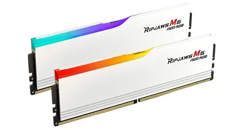 Памет G.SKILL Ripjaws M5 Neo RGB White 32GB(2x16GB) DDR5-6000 - image 2