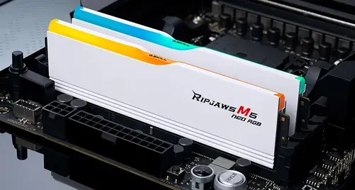 Памет G.SKILL Ripjaws M5 Neo RGB White 32GB(2x16GB) DDR5-6000 - image 3