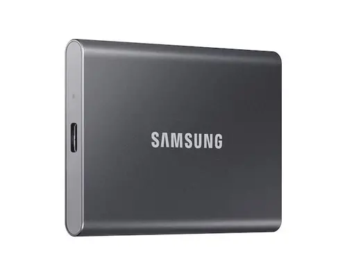 Hard disk, Samsung Portable SSD T7 4TB, USB 3.2 Citire 1050 MB/s Scriere 1000 MB/s, Titan Gray - 2