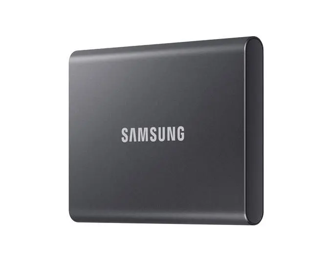 Твърд диск, Samsung Portable SSD T7 4TB, USB 3.2 Read 1050 MB/s Write 1000 MB/s, Titan Gray - image 2