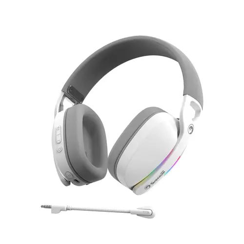 Marvo безжични геймърски слушалки Gaming Headphones Pulz 70W WH - Bluetooth, 2.4G - MARVO-HG9086W-WH - image 3
