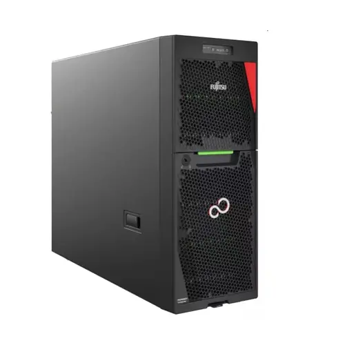 Сървър, Fujitsu PRIMERGY TX1330 M6, Intel Xeon E-2488 8C/16T 3.20 GHz, 1x32GB 2Rx8 DDR5-4800 U ECC, NO HDD, 1xBasic 2.5"Kit (8x), RAID 0/1/10, 2x1GB(RJ45), ErP Lot9 conf.for 8x HDDs, iRMCS6 eLCM Lic., No PCord, 2x M2 slots, TPM 2.0 V2, PSU 500W HP, FTS wide/FTS