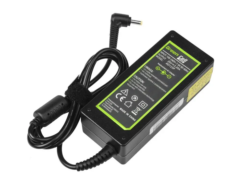 Alimentator pentru laptop GREEN CELL, AD123P, Pentru LENOVO, 20V, 2.1A - image 1