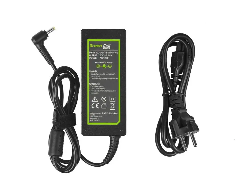 Alimentator pentru laptop GREEN CELL, AD123P, Pentru LENOVO, 20V, 2.1A - image 2