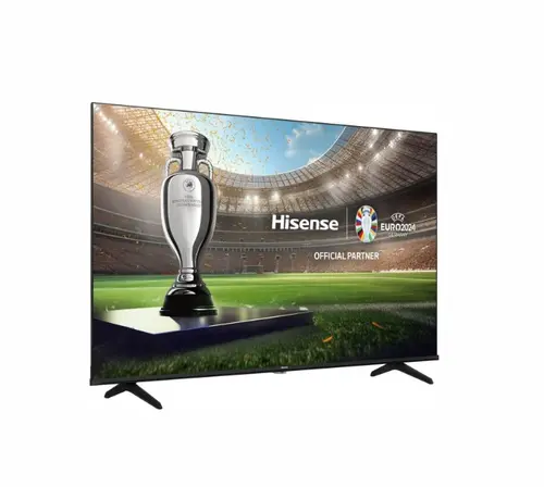 Телевизор, Hisense 43" E7NQ, 4K Ultra HD 3840x2160, QLED, Quantum Dot, HDR 10+, HLG, Dolby Vision, Light Sensor, Smart TV, WiFi 5GHz, WiFi Direct, BT, Anyview Cast, 3xHDMI, 2xUSB, LAN, CI+, DVB-T2/C/S2, Black - image 1