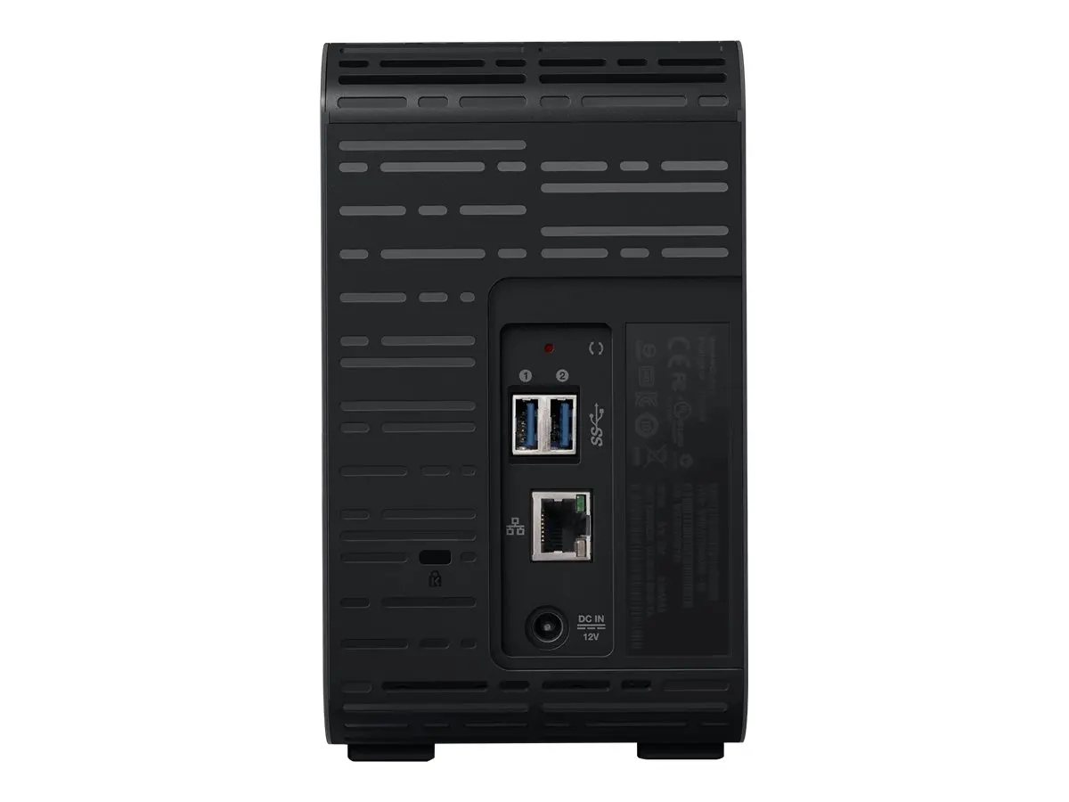 WD My Cloud EX2 Ultra NAS 0TB personal cloud storage case 2-bay Dual Gigabit Ethernet 1.3GHz CPU DNLA RAID1 NAS RTL - image 4