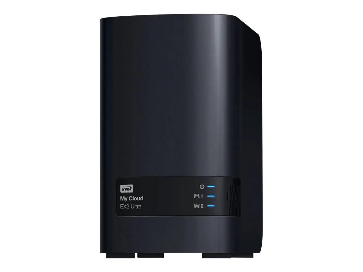 WD My Cloud EX2 Ultra NAS 0TB personal cloud storage case 2-bay Dual Gigabit Ethernet 1.3GHz CPU DNLA RAID1 NAS RTL - image 5