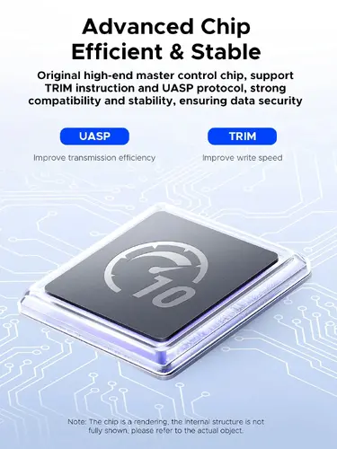 Orico външна кутия за диск Storage - Case - M.2 NVMe/SATA M/B key - USB3.1 Type-C/A, Silicone Protective Case, 10Gbps - AXM2S-G2-V1-GY-BP - image 8