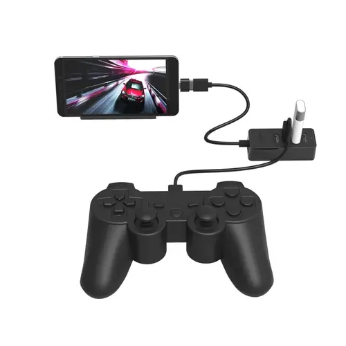 Orico hub USB2.0 HUB cu 4 porturi - intrare USB/Micro USB, negru - W5P-U2-100-BK-EP - 4